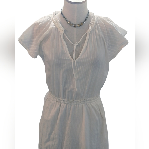 🤍Micheal Stars for Anthropologie Boho Chic Flutter Sleeved Maxi Dress - Picture 14 of 16